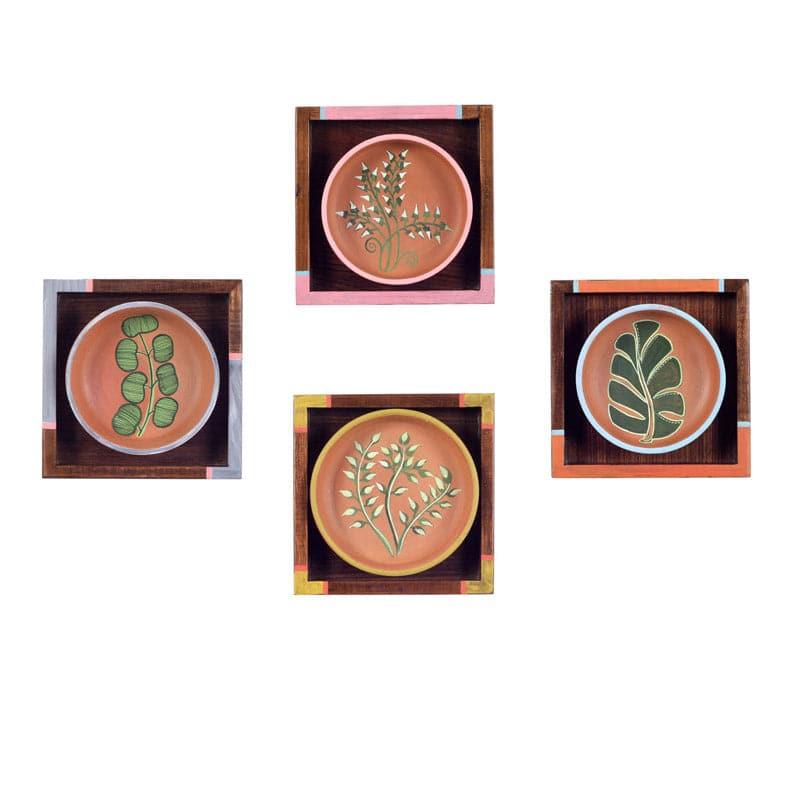 Buy Green Glee Wall Art - Set Of Four Wall Art & Paintings from Vaaree