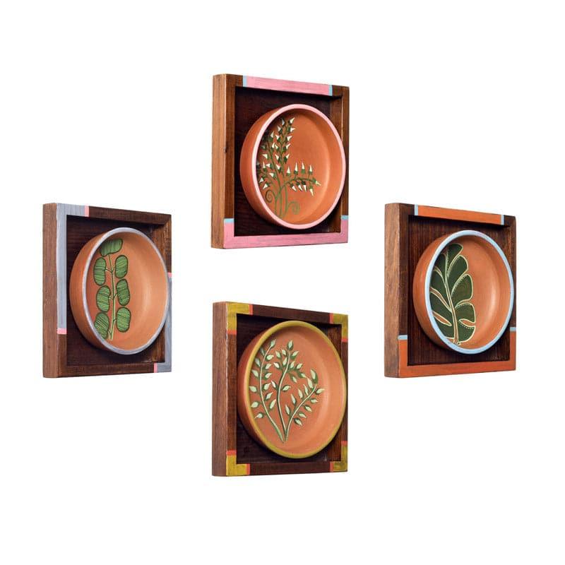 Buy Green Glee Wall Art - Set Of Four Wall Art & Paintings from Vaaree