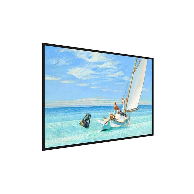 Wall Art & Paintings - Ground Swell Wall Painting - Black Frame