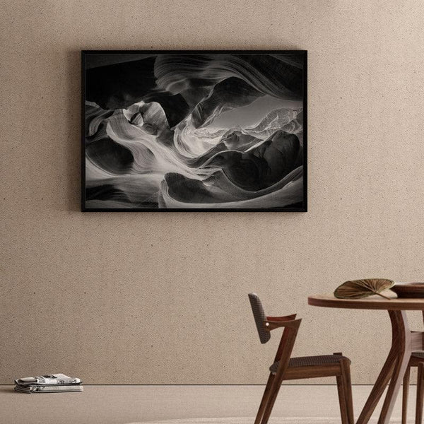 Wall Art & Paintings - Hallucinatory Space Wall Painting - Black Frame