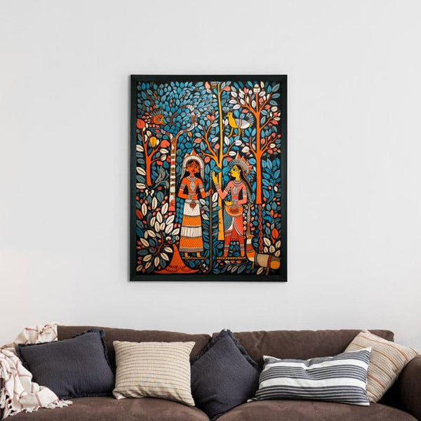 Buy Holy Feminine Gather Wall Art Wall Art & Paintings from Vaaree