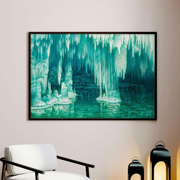 Wall Art & Paintings - Ice Age Wall Painting - Black Frame