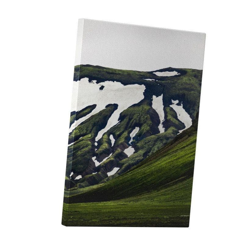 Wall Art & Paintings - Iceland Landscape Wall Painting - Gallery Wrap