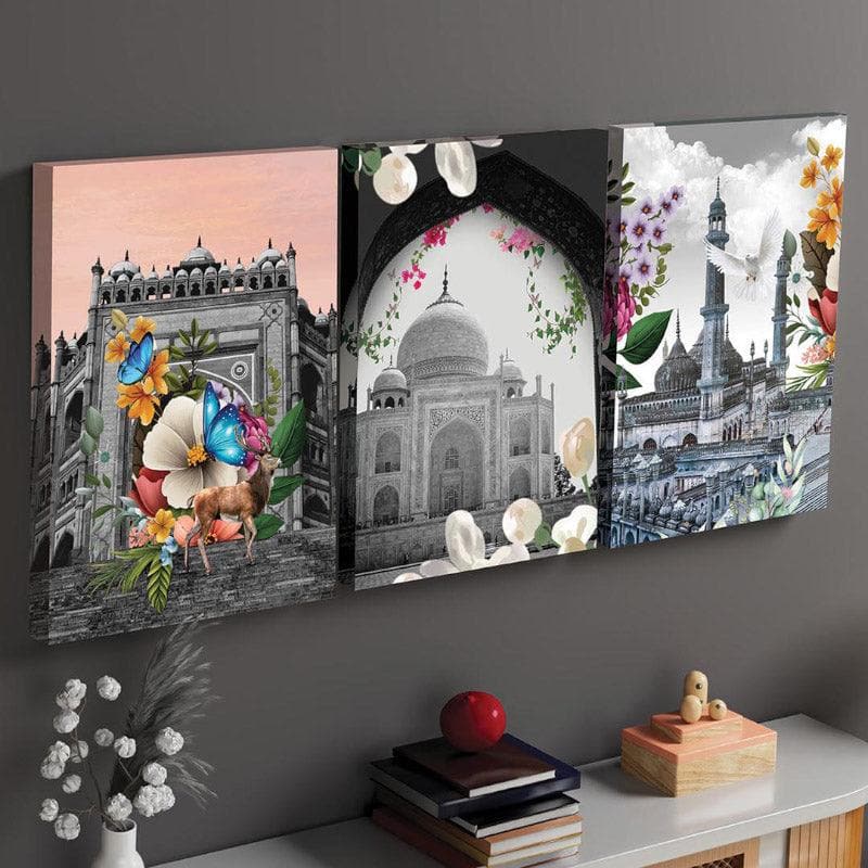 Wall Art & Paintings - Indian Heritage Wall Painting - Set Of Two