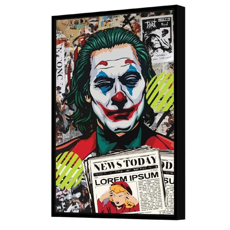 Wall Art & Paintings - Joker Graffiti Wall Art