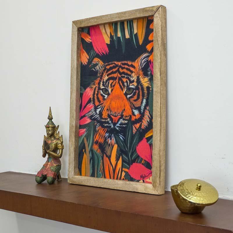 Wall Art & Paintings - Jungle Ka Raja Canvas Painting