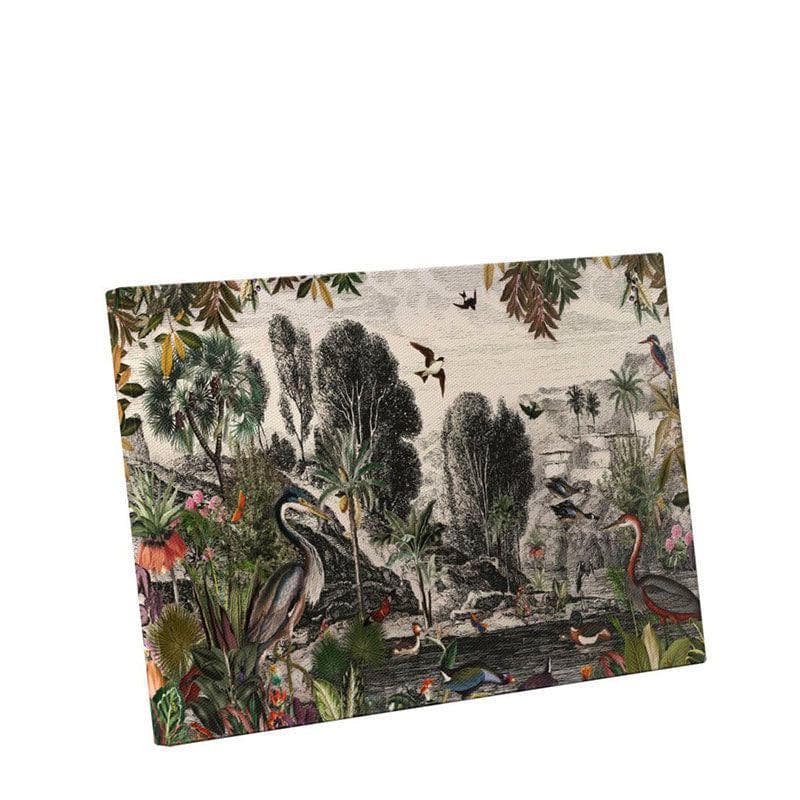 Wall Art & Paintings - Jungle Tropical Forest Painting - Gallery Wrap