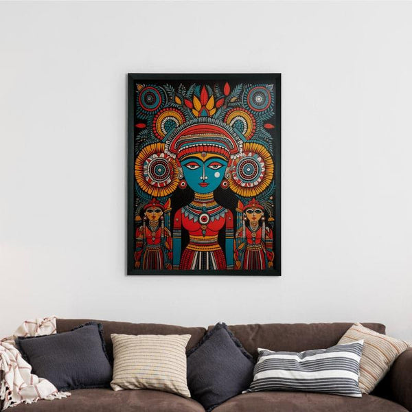 Buy Kadhakali Natya Wall Art Wall Art & Paintings from Vaaree