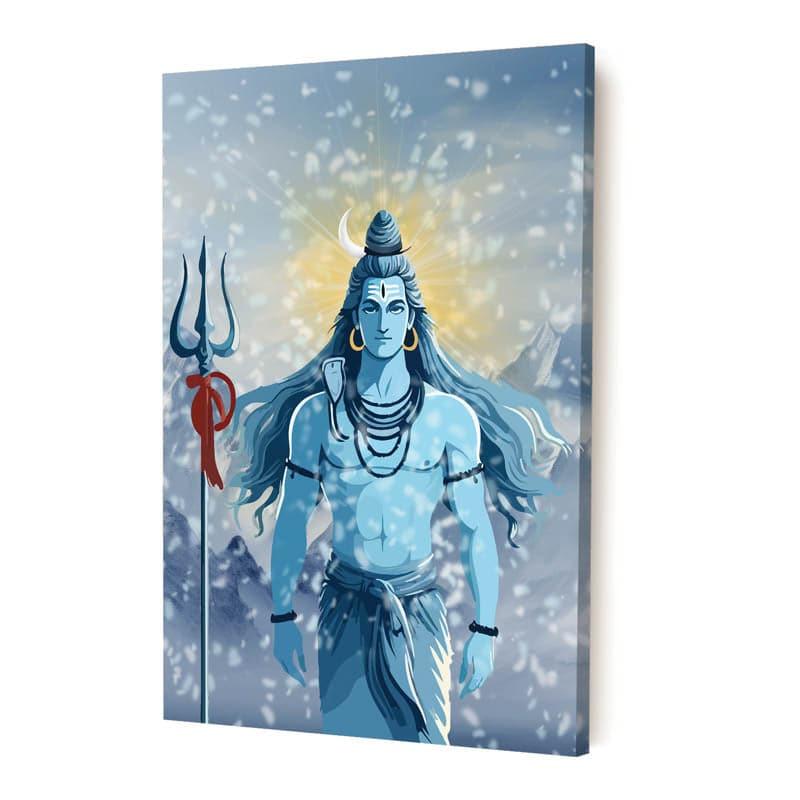 Wall Art & Paintings - Kailasnatha Wall Painting