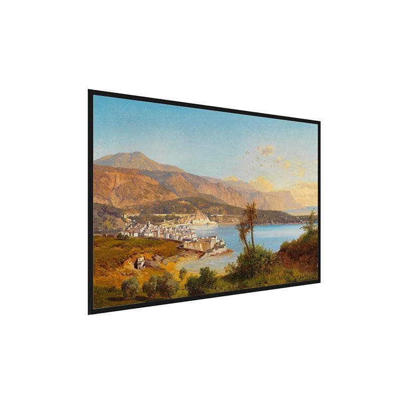 Wall Art & Paintings - Landscape Afternoon Wall Painting - Black Frame