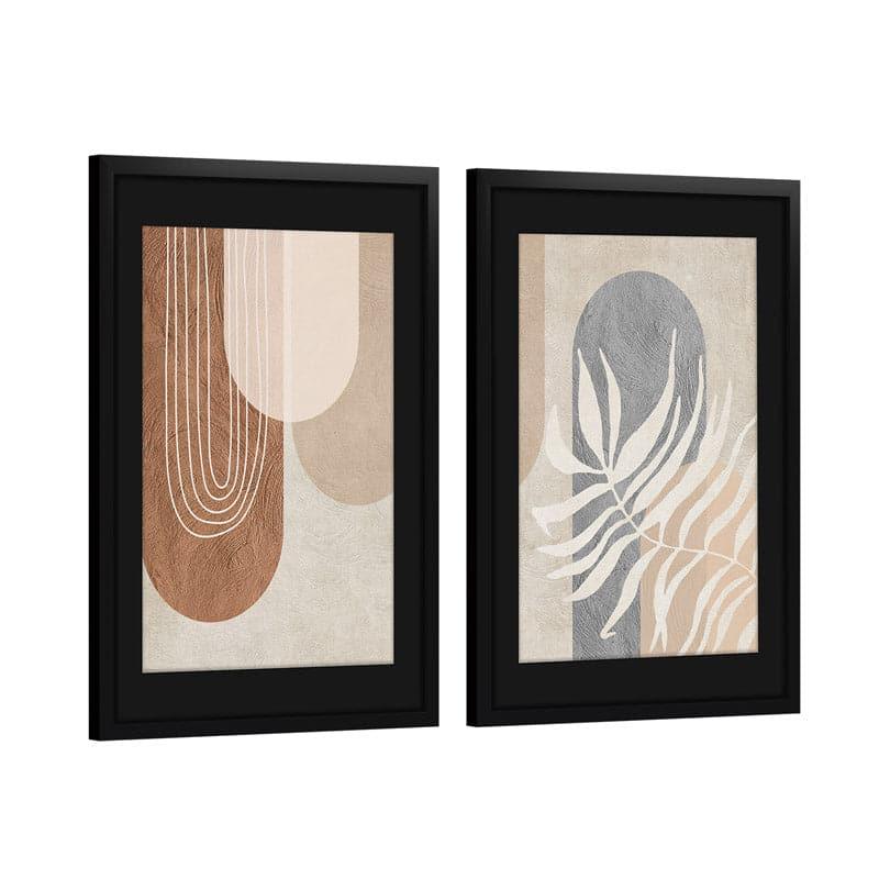 Wall Art & Paintings - Leafy Fall Wall Art - Set Of Two