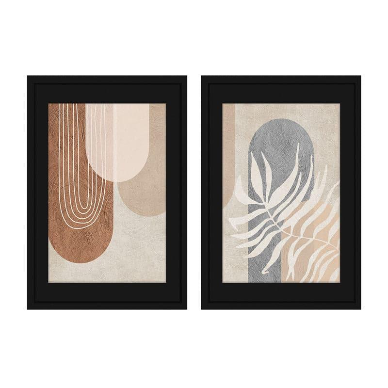 Wall Art & Paintings - Leafy Fall Wall Art - Set Of Two