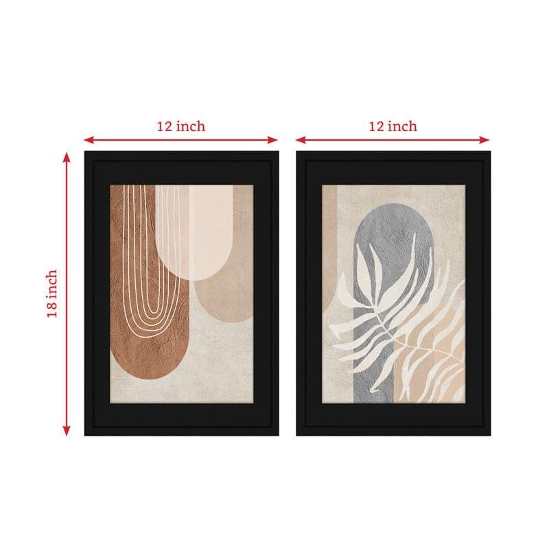 Wall Art & Paintings - Leafy Fall Wall Art - Set Of Two