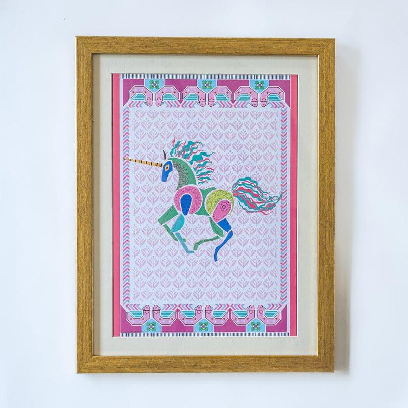 Buy Lino Stallion Wooden Wall Art Wall Art & Paintings from Vaaree