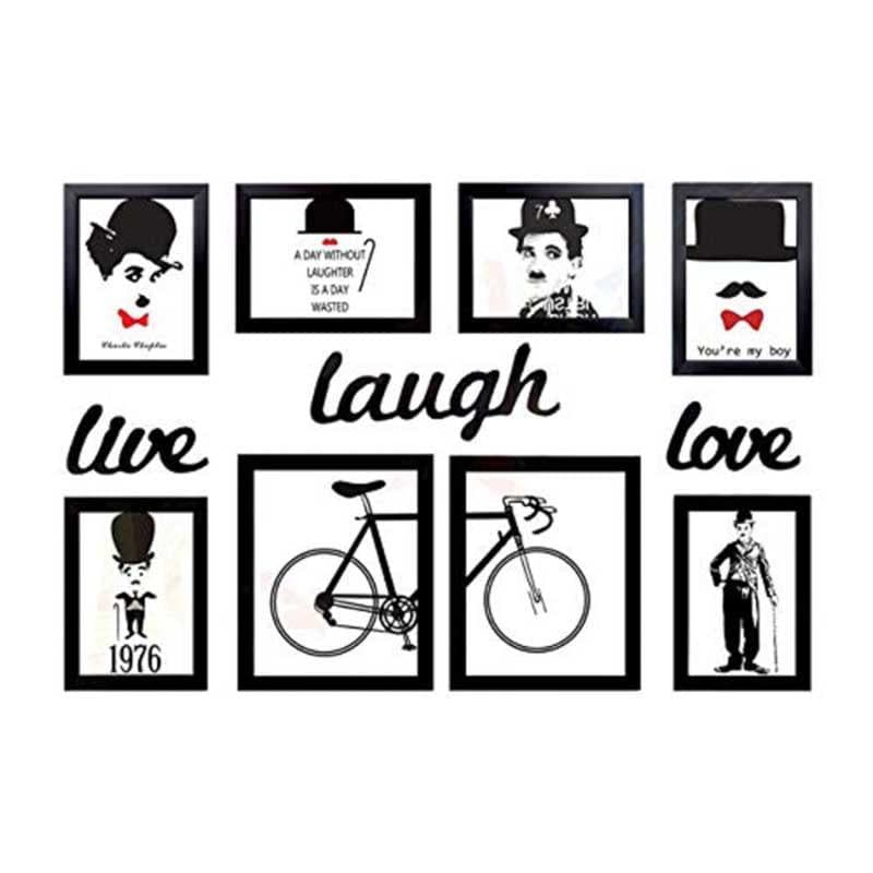 Wall Art & Paintings - Live Laugh Love Frames - Set Of Eight