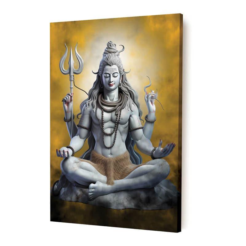 Wall Art & Paintings - Lord Shiva Grace Wall Painting