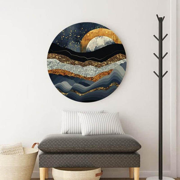 Buy Wall Art & Paintings - Lunar Serenity Wall Art at Vaaree online