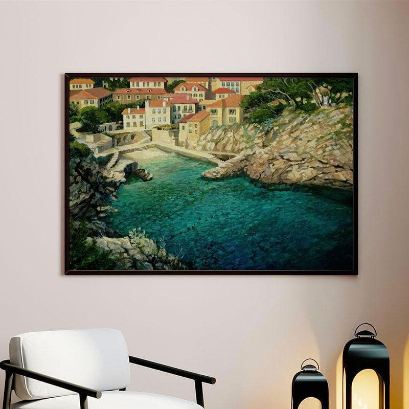 Wall Art & Paintings - Majestic Beauty Canvas Painting - Black Frame