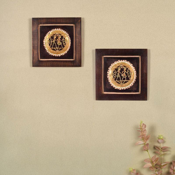 Wall Art & Paintings - Majori Dhokra Wall Art - Set Of Two