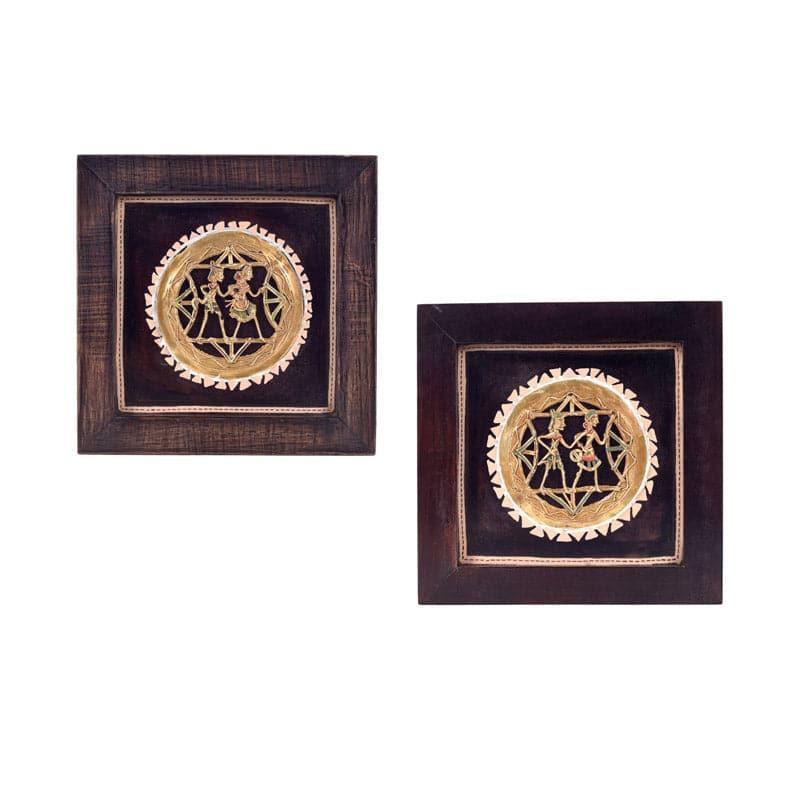 Wall Art & Paintings - Majori Dhokra Wall Art - Set Of Two