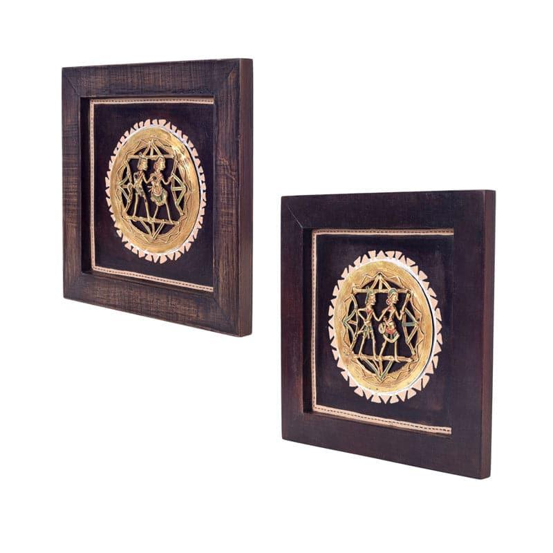 Wall Art & Paintings - Majori Dhokra Wall Art - Set Of Two