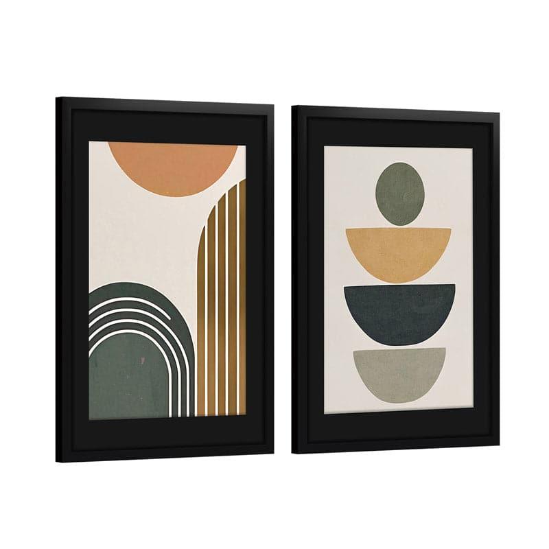 Buy Man and Life Wall Art - Set Of Two Wall Art & Paintings from Vaaree