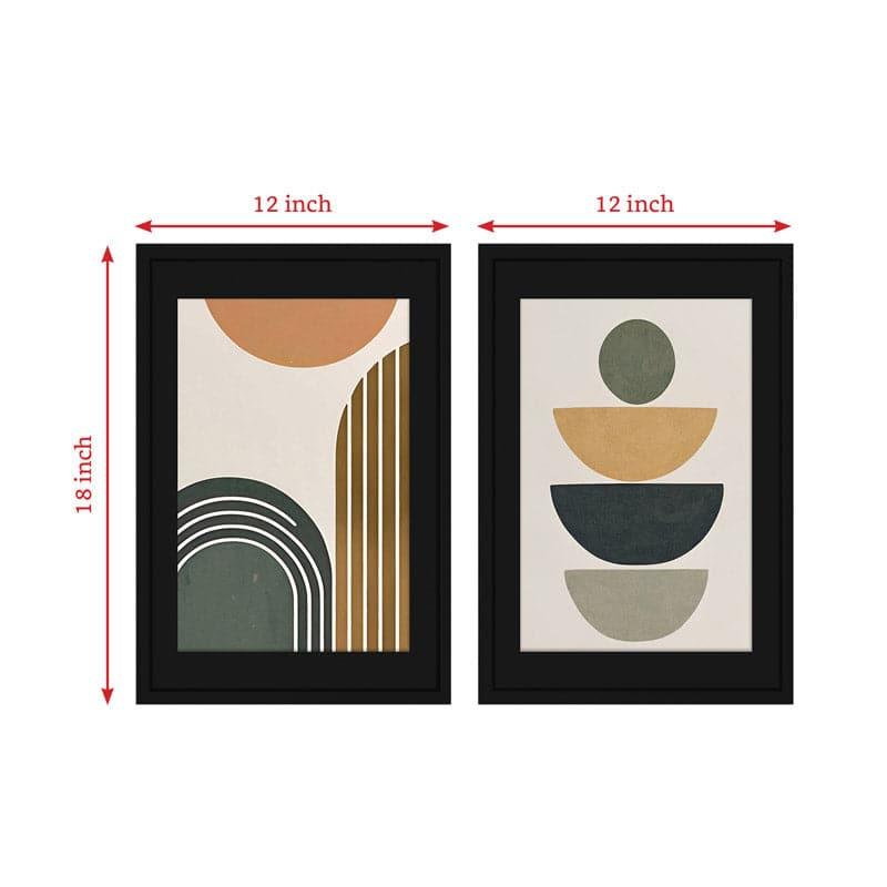 Buy Man and Life Wall Art - Set Of Two Wall Art & Paintings from Vaaree