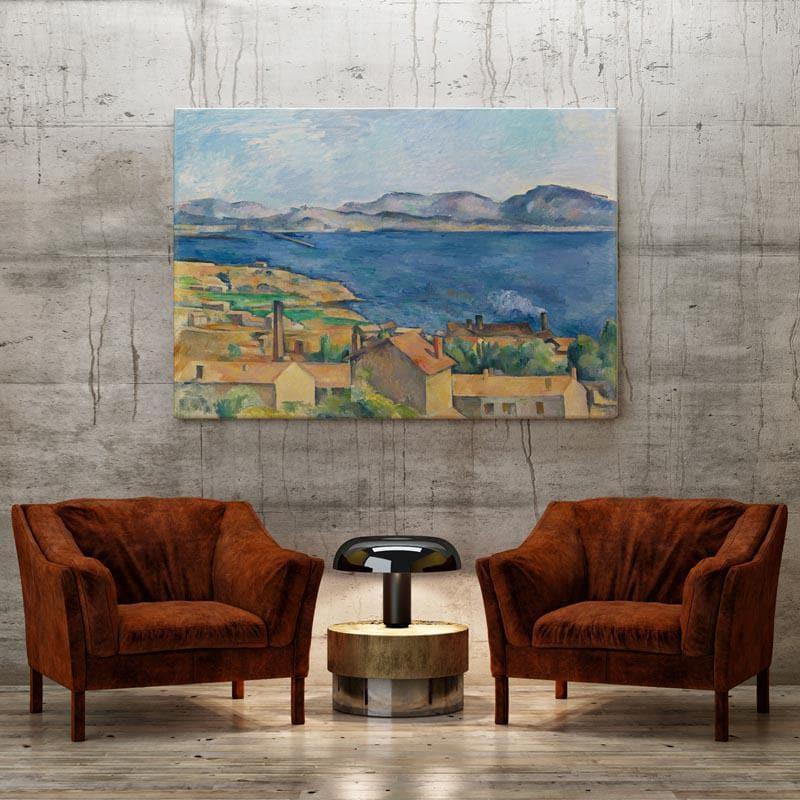 Buy Marseille Painting - Paul Cezanne - Gallery Wrap Wall Art & Paintings from Vaaree