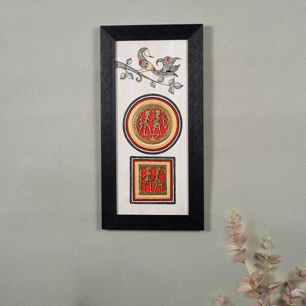 Wall Art & Paintings - Mayoor Dhokra Wall Art