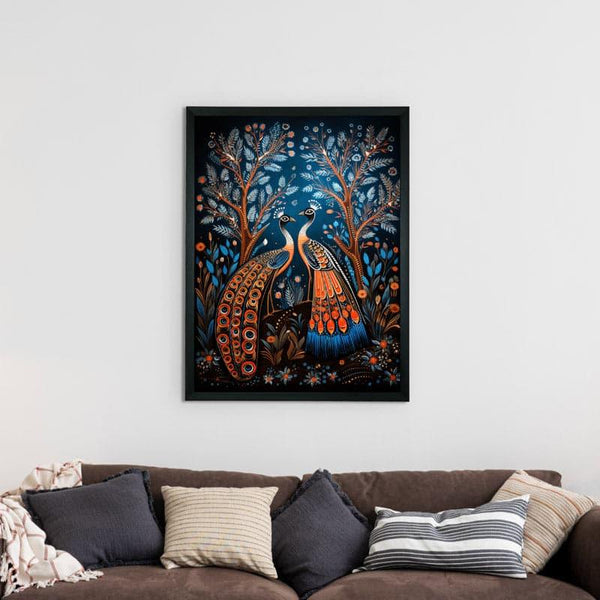 Buy Mayoor Rejoice Wall Art Wall Art & Paintings from Vaaree