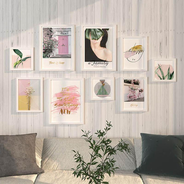 Wall Art & Paintings - Minimalist Framed Wall Art - Set Of Nine