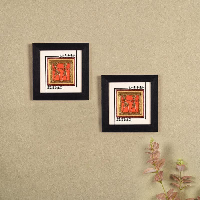 Wall Art & Paintings - Missoni Dhokra Wall Art - Set Of Two