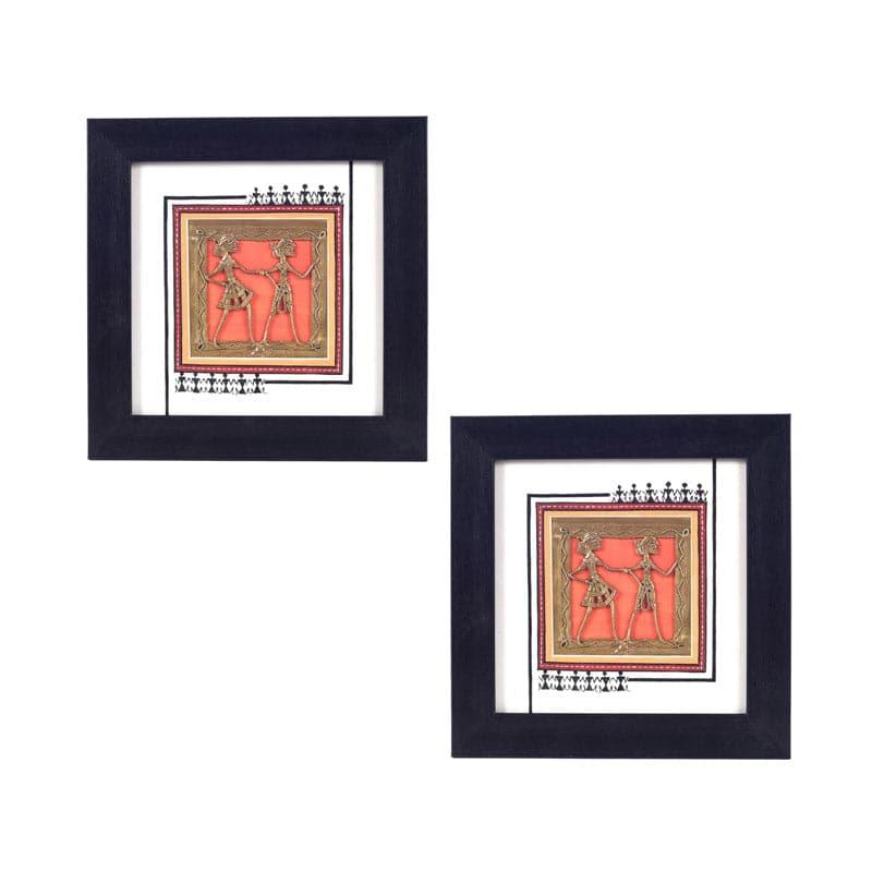 Wall Art & Paintings - Missoni Dhokra Wall Art - Set Of Two