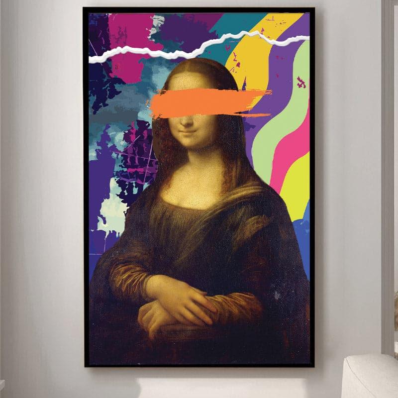 Buy Mona Lisa Fusion Wall Art Wall Art & Paintings from Vaaree