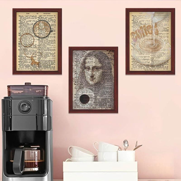 Wall Art & Paintings - Mona Lisa Glory Wall Art - Set Of Three