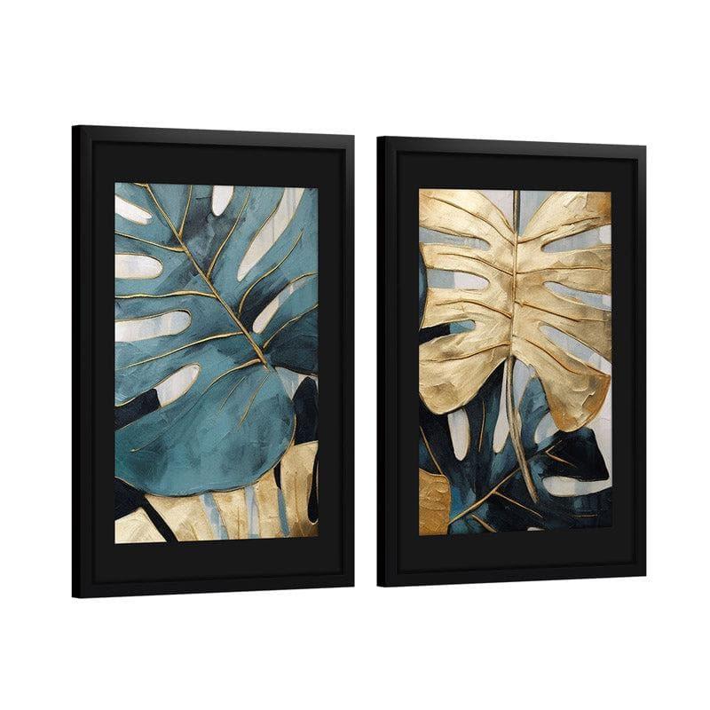 Wall Art & Paintings - Monstera Fun Wall Art - Set Of Two