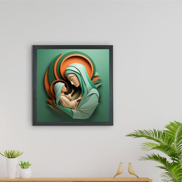 Buy Mother Mary & Baby Jesus Wall Art Wall Art & Paintings from Vaaree