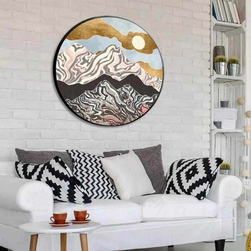 Wall Art & Paintings - Mountain Swirl Wall Art