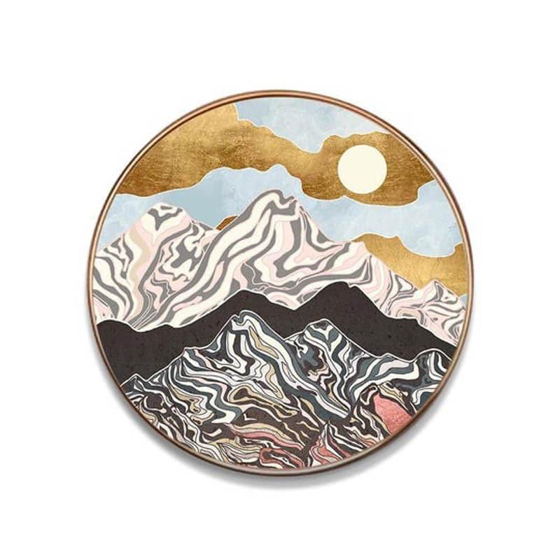 Wall Art & Paintings - Mountain Swirl Wall Art