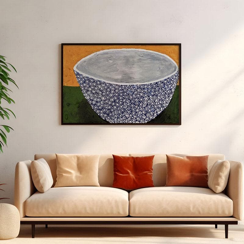 Wall Art & Paintings - Murrae's Bowl Wall Painting - Black Frame