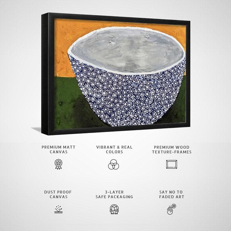 Wall Art & Paintings - Murrae's Bowl Wall Painting - Black Frame