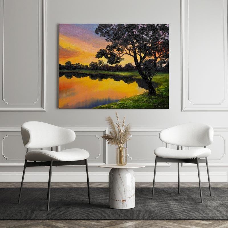 Wall Art & Paintings - Near The Lake Wall Painting - Gallery Wrap