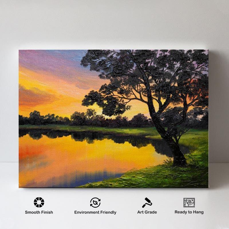 Wall Art & Paintings - Near The Lake Wall Painting - Gallery Wrap