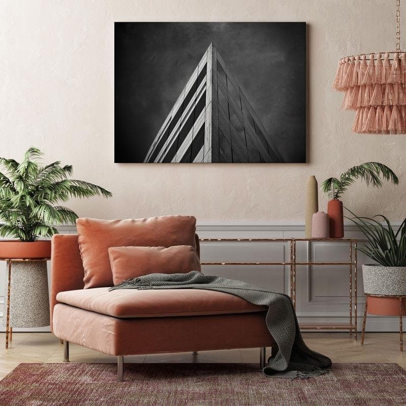 Wall Art & Paintings - Noir Heights Wall Painting - Gallery Wrap