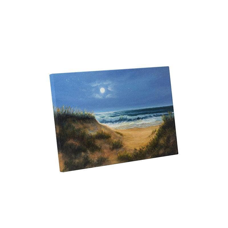 Wall Art & Paintings - Ocean And Dunes Painting - Gallery Wrap