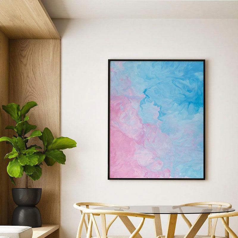 Buy Ocean Of Colors Wall Painting - Black Frame Wall Art & Paintings from Vaaree