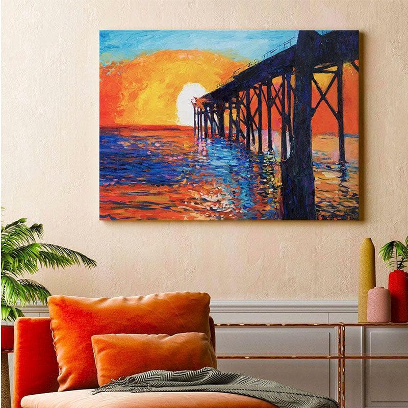 Wall Art & Paintings - Ocean View Wall Painting - Gallery Wrap