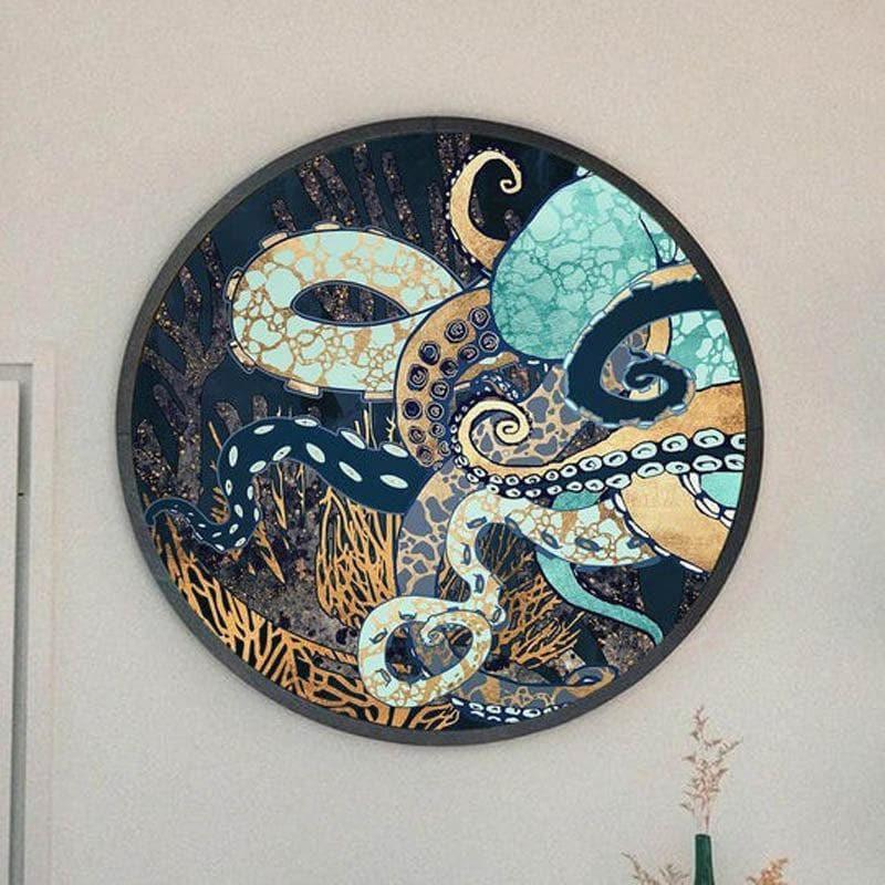 Wall Art & Paintings - Octopus Odyssey Wall Art - Set Of Three