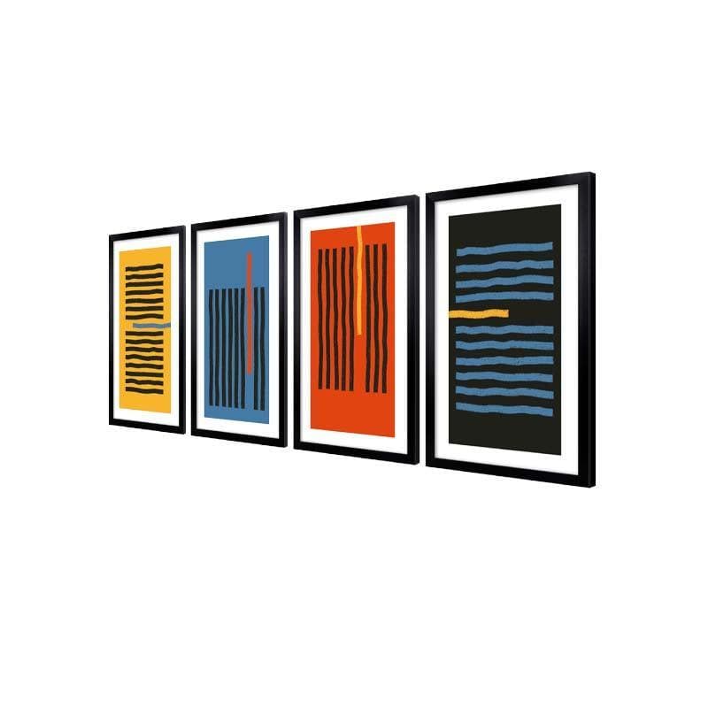 Buy Out Of The Box Wall Art - Set Of Four Wall Art & Paintings from Vaaree