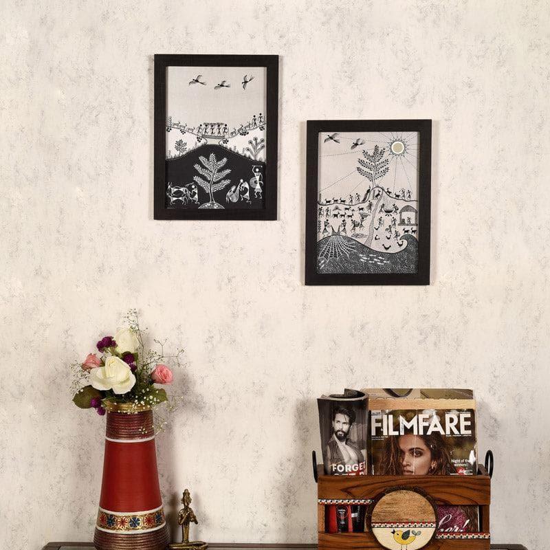 Wall Art & Paintings - Parasa Prana Wall Art - Set Of Two